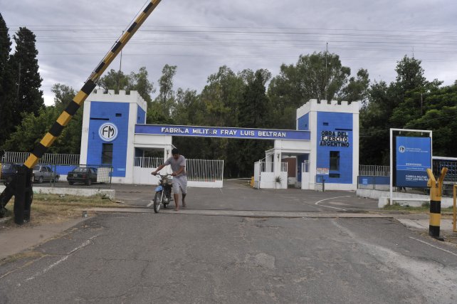 Alarma en la planta santafecina de Fabricaciones Militares