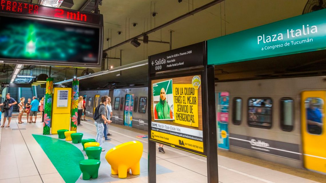 Siguen las protestas en el Subte y hoy es el turno de la Línea D