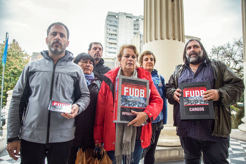 Los docentes denunciaron que la educación pública bonaerense está en estado crítico