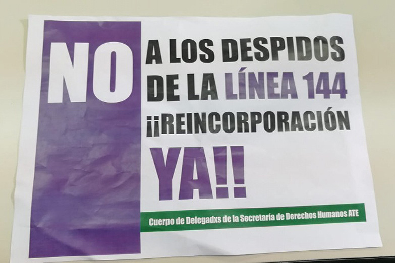 Sigue el conflicto por los despidos en la línea 144