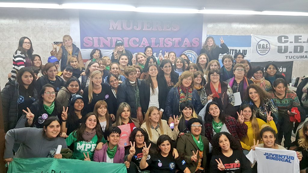 Las mujeres sindicalistas pusieron un pie en Tucumán