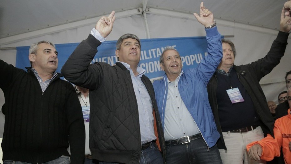 Pablo Moyano y Palazzo criticaron el endeudamiento argentino con el FMI
