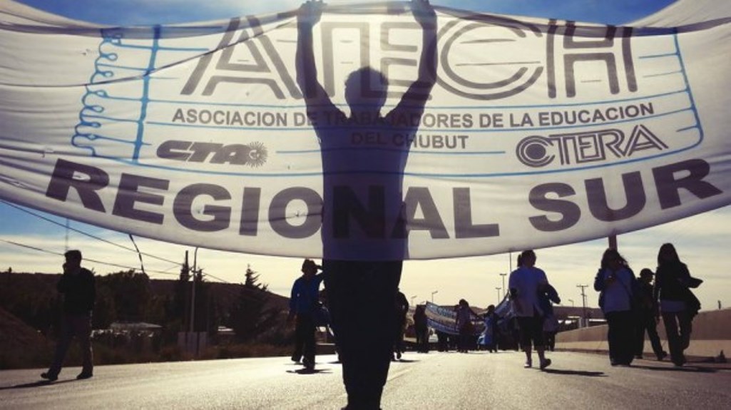 En Chubut los docentes también para toda la semana