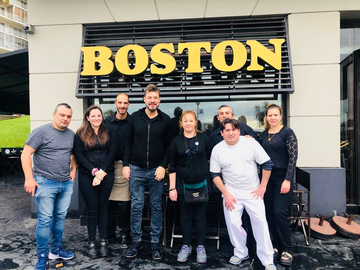 Tinelli se solidarizó con los trabajadores de La Confitería Boston