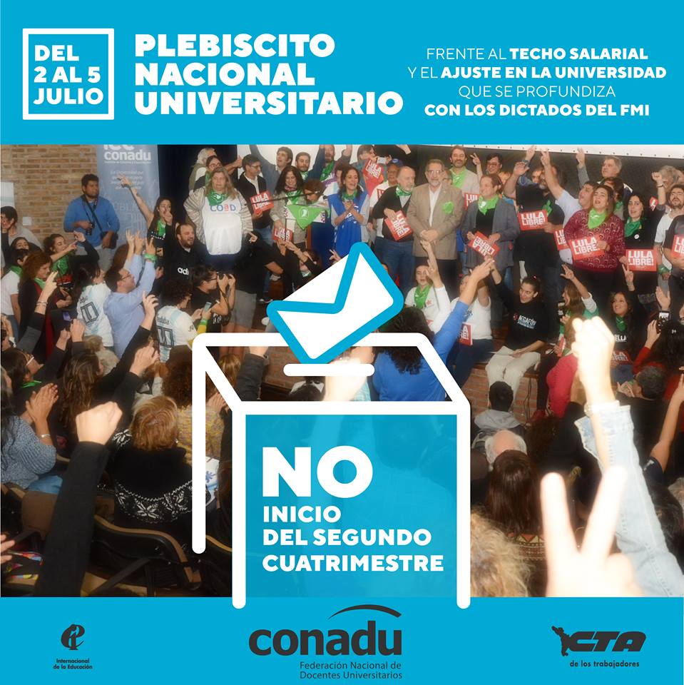 Docentes universitarios plebiscitan no retomar las clases si no hay mejoras