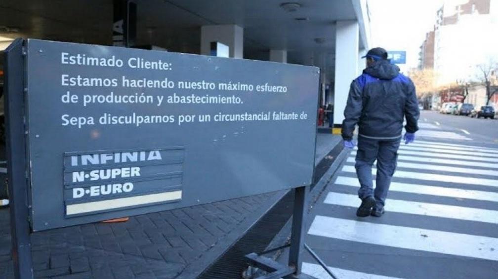 Temen suspensiones en las estaciones de servicio por el desabastecimiento