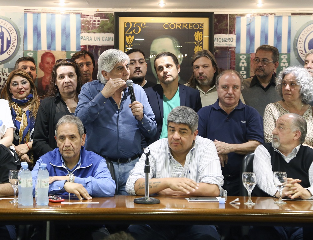 Para Moyano, la contundencia del paro demostró que «el pueblo argentino que está por encima de los dirigentes»