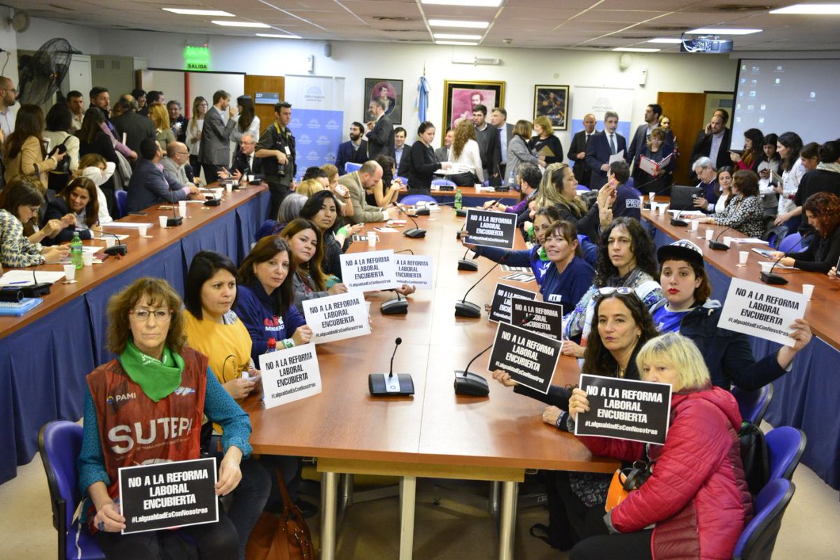 Mujeres Sindicaslistas denunciaron una reforma laboral encubierta en el proyecto oficial de paridad salarial