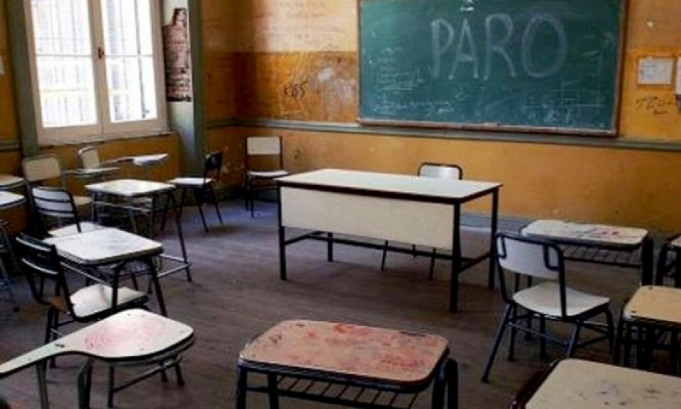 Para los docentes porteños, el paro es contundente