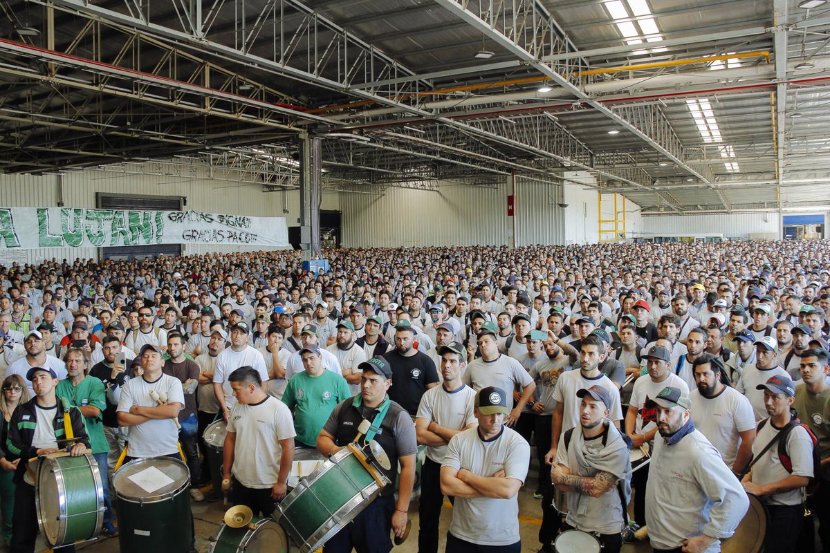 En una asamblea multitudinaria, Smata confirmó que moviliza a Lujan para que el Gobierno cambie su política económica