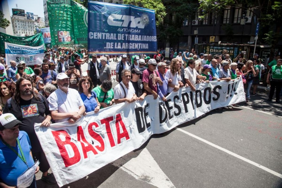 En septiembre y octubre hubieron más de 20 mil despidos