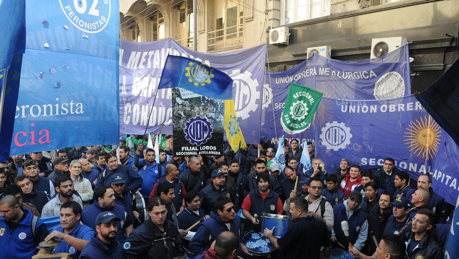 Con la paritaria estancada, la UOM lanzó un paro nacional con movilizaciones