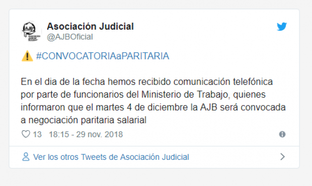 Luego de más de 6 meses de silencio, Vidal volvió a convocar a los Judiciales a discutir salarios