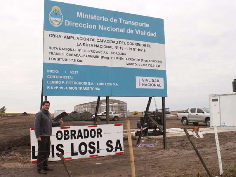Paralizan una obra de infraestructura en Córdoba y peligran más de 700 empleos