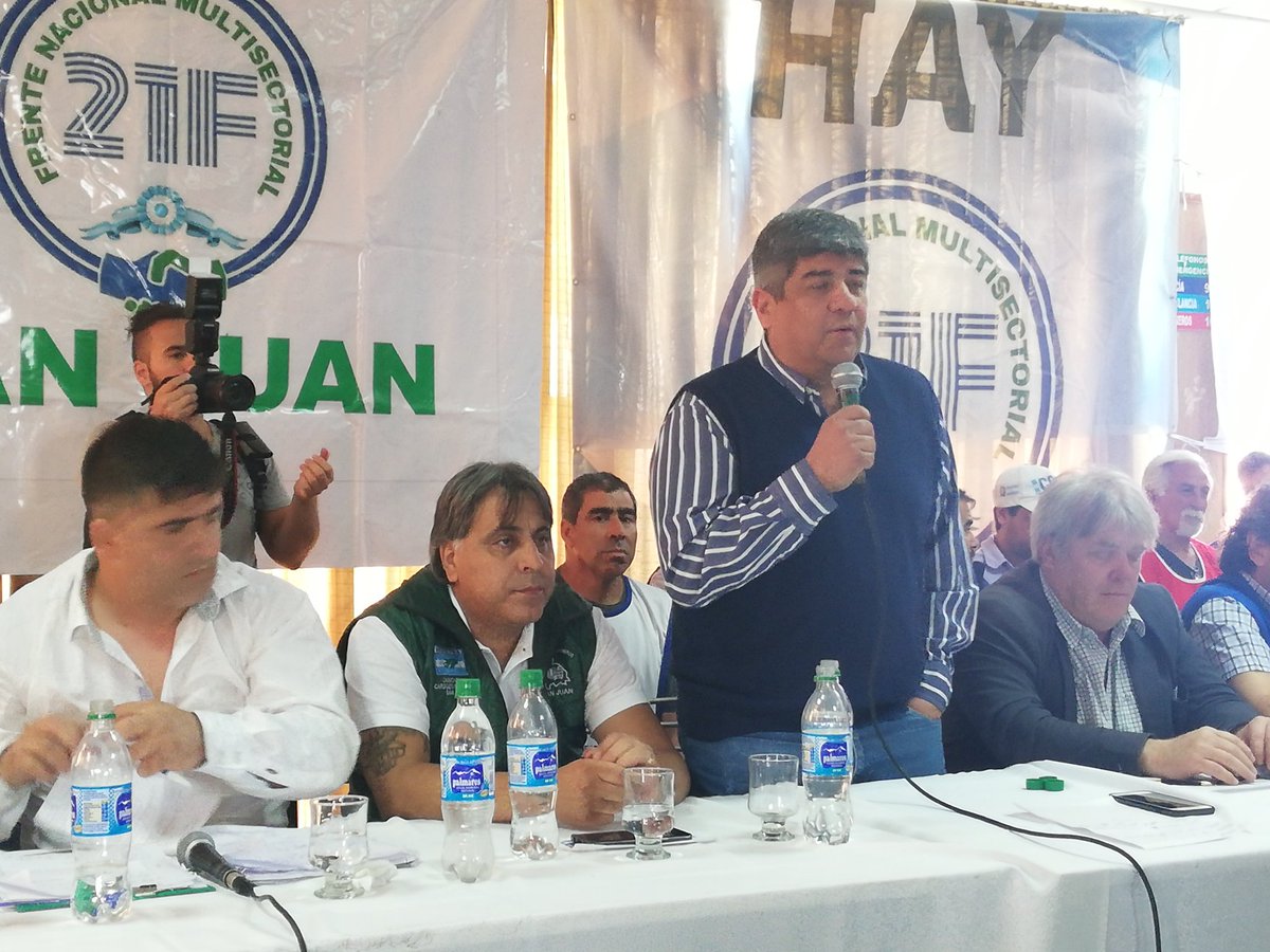 «Defendemos los derechos de los trabajadores, por eso Macri está obsesionado con vernos presos»