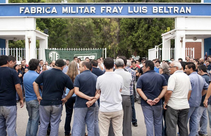 Otros 60 despidos y sigue el vaciamiento de Fabricaciones Militares