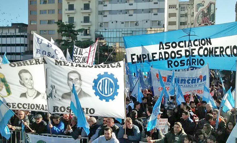 Gremios rosarinos le piden a la CGT que lance un paro ya contra la reforma laboral