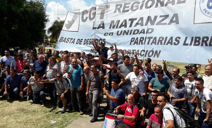 La CGT La Matanza rechazó «el nuevo y feroz tarifazo»