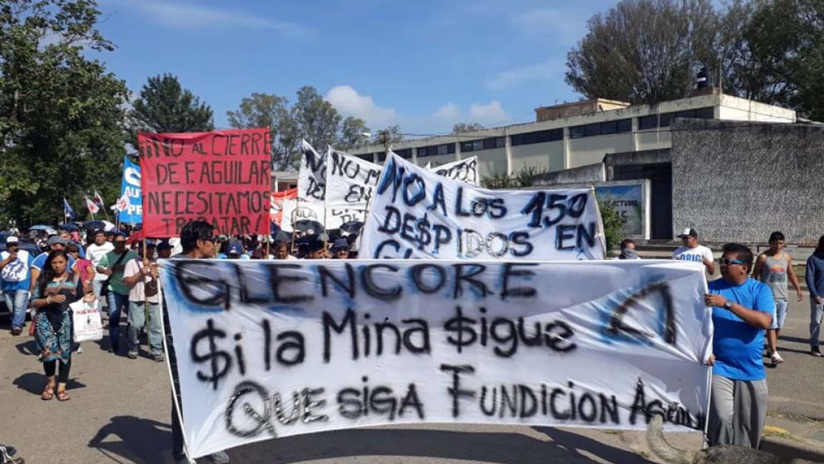 Jujuy: Con ayuda de Nación, la minera Glencore despidió a 130 trabajadores