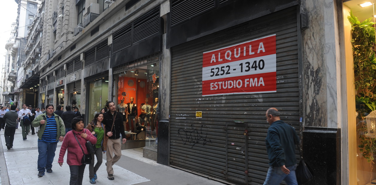 Crisis: aumentó 57% la cantidad de locales vacíos en la Ciudad de Buenos Aires