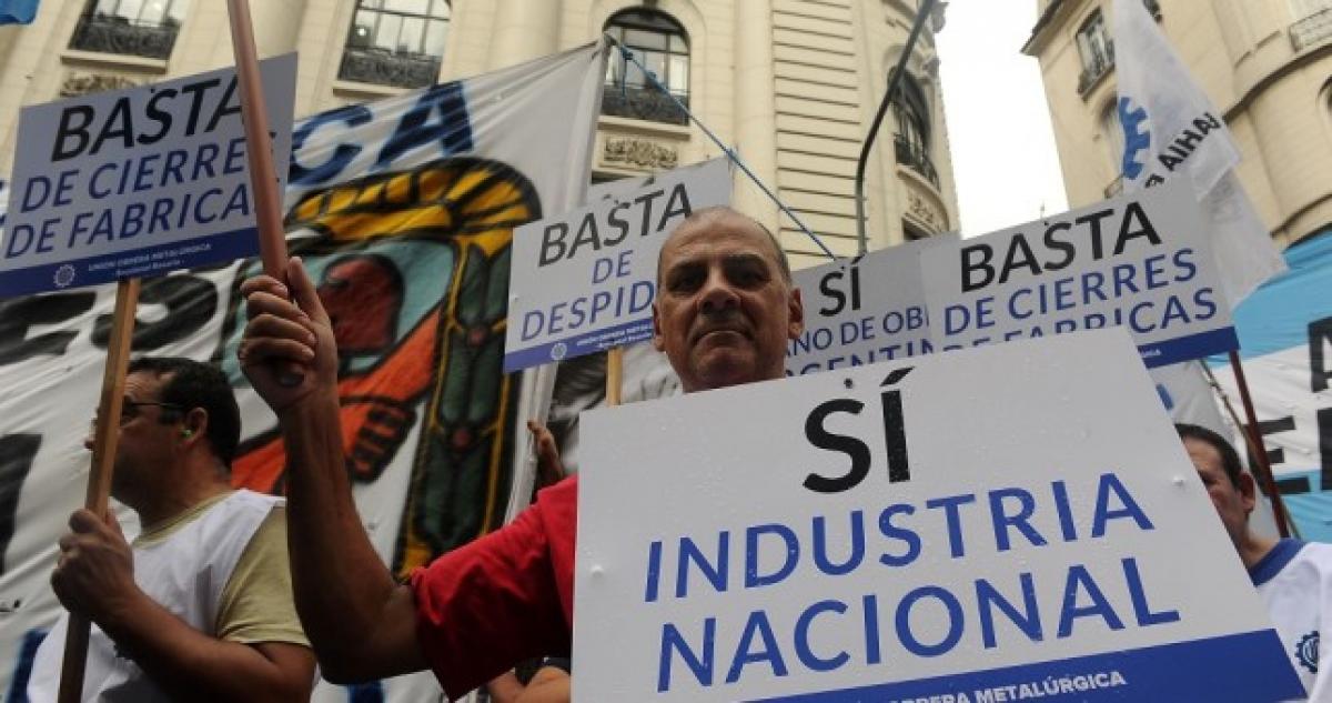 La industria perdió casi 116 mil empleos en la era Macri