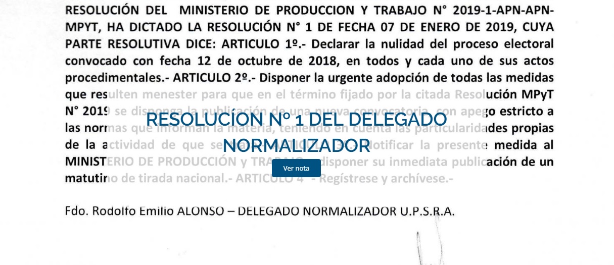 Previsible: el interventor de Barrionuevo en el gremio de Seguridad quiere suspender las elecciones