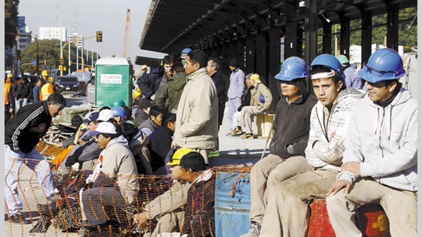 La construcción destruyó 5 mil empleos en febrero