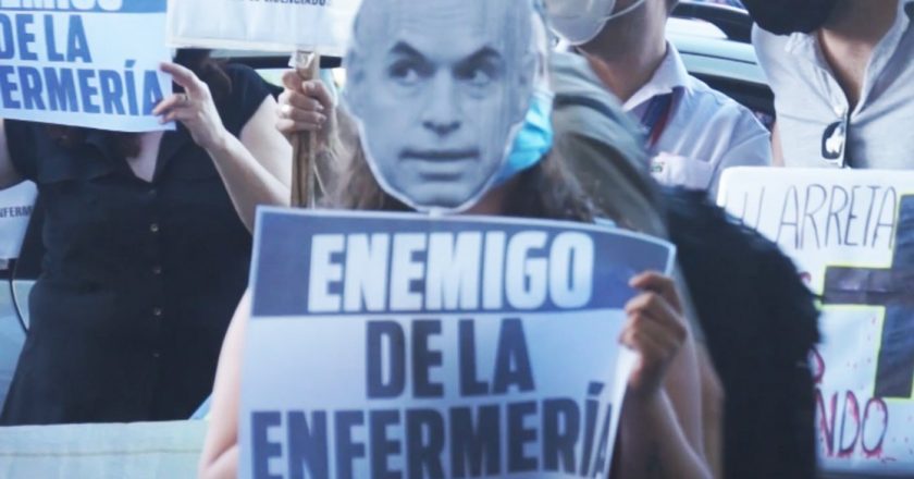 La Enfermería logró una audiencia con el gobierno de Larreta-Quirós