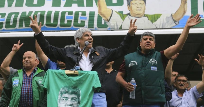 Para Pablo Moyano «en octubre los trabajadores van a llevar nuevamente a la victoria al peronismo»