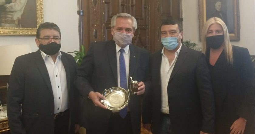 Voytenco se mostró con Fernández en medio del paro agropecuario y se llevó el apoyo de La Rosada en la interna con Ansaloni