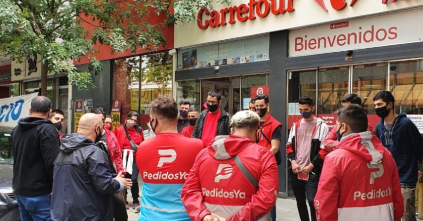 Trabajadores marplatenses de Pedidos Ya reclaman un bono de fin de año y hay debate sobre su encuadre