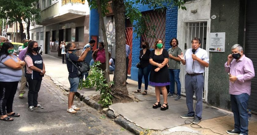 “Cachorro” Godoy insistió por el bono a los trabajadores de la Salud y pidió por la libertad de Milagro Sala y Luis D’Elía