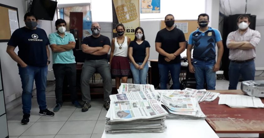 Periodistas paralizan el diario correntino Época en demanda del pago de salarios