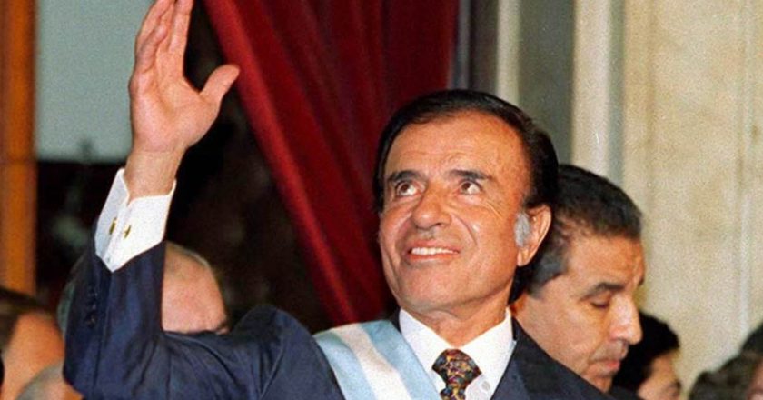 Cassia, un aliado de los 90´s, expresó su pesar por la muerte de Menem