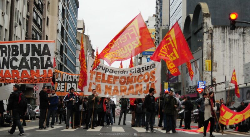 La oposición del gremio telefónico marcha al Congreso para reclamar la participación en las Ganancias