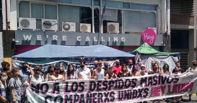 Ex trabajadores del call center ‘Hey Latam’ anunciaron la conformación de una cooperativa