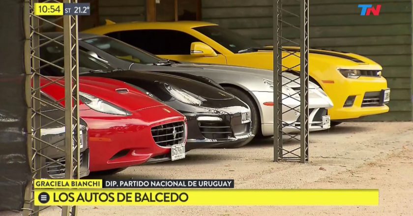 Subastan en Uruguay 4 autos de alta gama que pertenecieron al sindicalista empresario Marcelo Balcedo