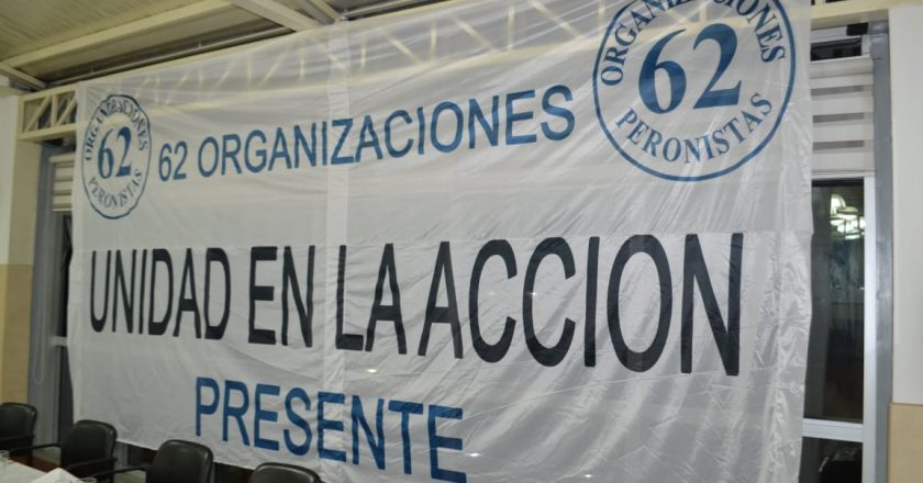 Las 62 Organizaciones apoyaron las medidas sanitarias de Alberto y recordaron que los trabajadores son los más expuestos