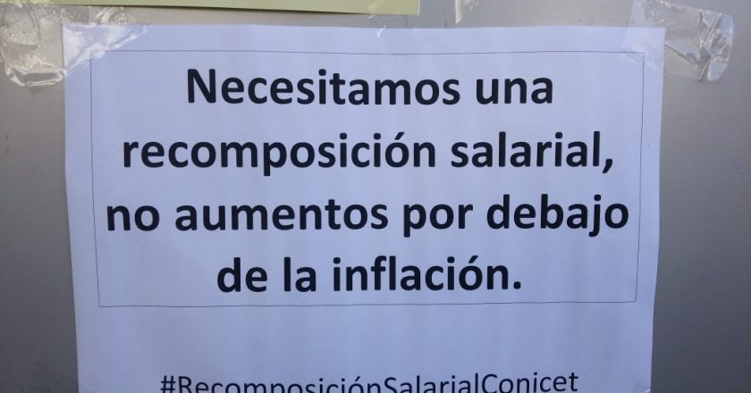 El personal de gestión del CONICET para por aumento salarial y reclama un Convenio Colectivo para independizarse de UPCN