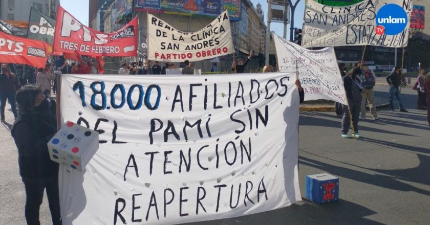 Le piden al PAMI que intervenga y reabra la Clínica San Andrés de Caseros por sus trabajadores y por el colapso sanitario