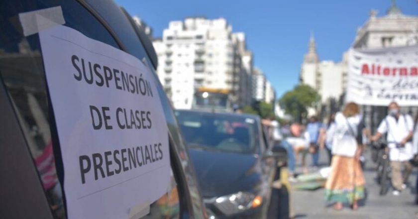 Docentes y estatales resisten la convocatoria presencial de Larreta y sostienen el paro en la Ciudad de Buenos Aires