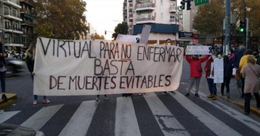 Gremios docentes porteños ya definieron paros y protestas frente a presencialidad «sin burbujas» que anunció Larreta