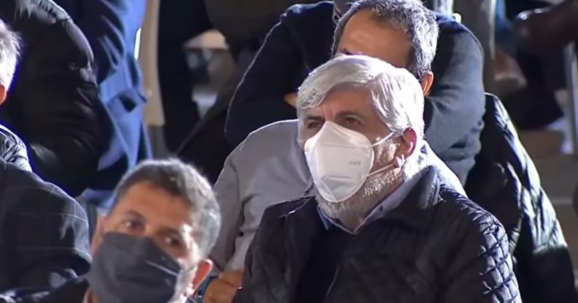 Tras la tensión por la renuncia de Facundo, Hugo Moyano se mostró en el cierre de campaña del Frente de Todos