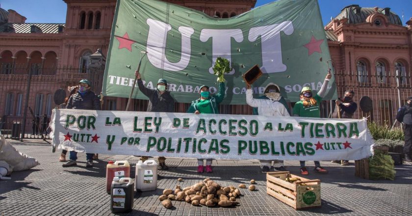 Gremio de campesinos acampará en Plaza Congreso para pedir por la ley de Acceso a la Tierra