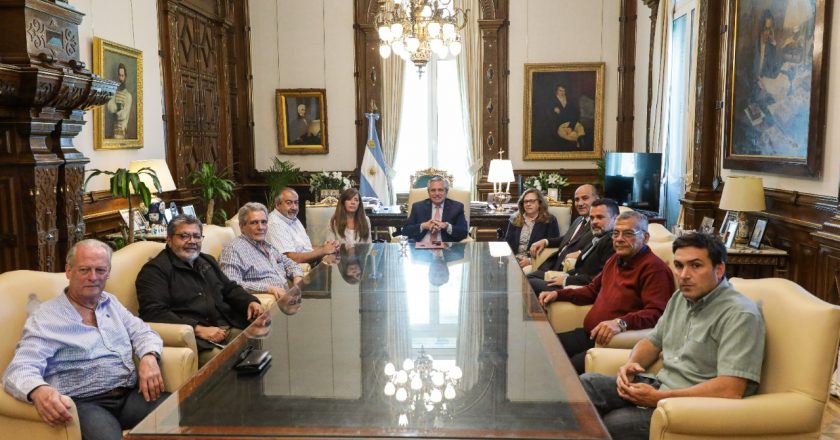 Tras el encuentro de ayer en La Rosada, Onorato afirmó que Alberto respalda unidad de CGT y articulación con movimientos sociales