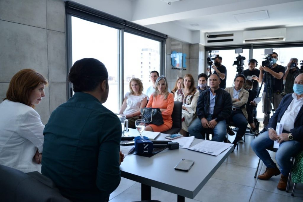 Bullrich en el acto de la CTE