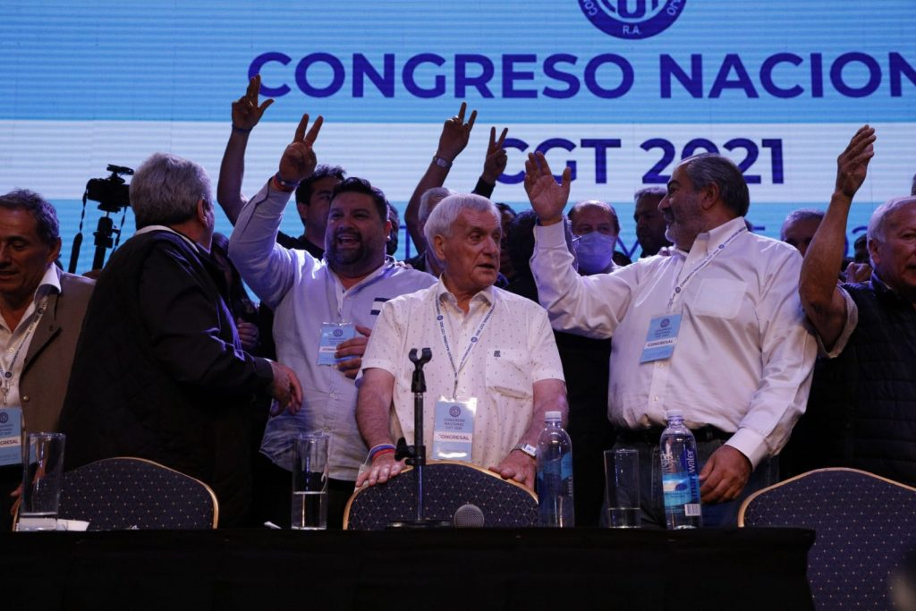 Pablo Moyano, Héctor Daer y Carlos Acuña fueron electos secretarios generales de la CGT