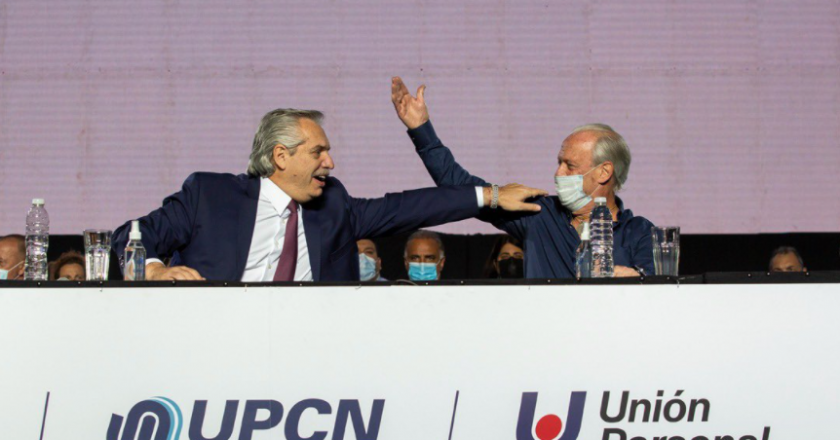 Inesperado gesto de unidad: Pablo Moyano se mostró con los Gordos y el Presidente en la inauguración del nuevo sanatorio de UPCN