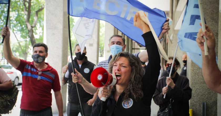 Trabajadores civiles de las Fuerzas Armadas van a la Justicia para que Trabajo convoque a elecciones y frene el «vaciamiento» de su gremio