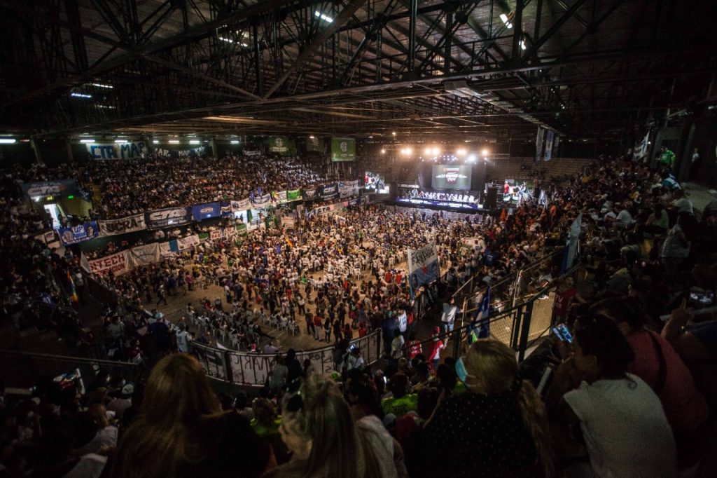 Más de 6 mil congresales se reunieron en el Congreso de la CTA Autónoma